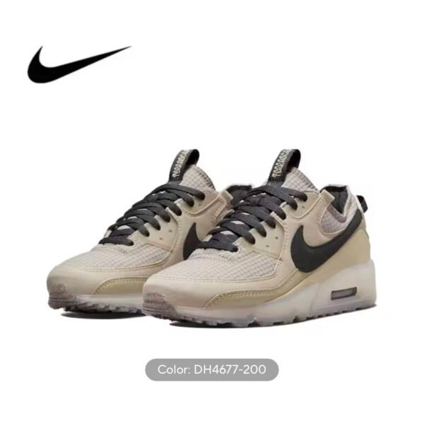Nike Air Max 90 Terrascape Chaussures de course respirantes pour hommes Absorption des chocs Kaki Baskets pour hommes DH4677-200 - Image 2