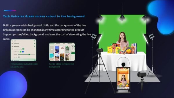 New Best Live Streaming Machine 15.6inch Lcd Touch Screen Live Streaming Machine Support Remote Live Broadcast Video - Image 5