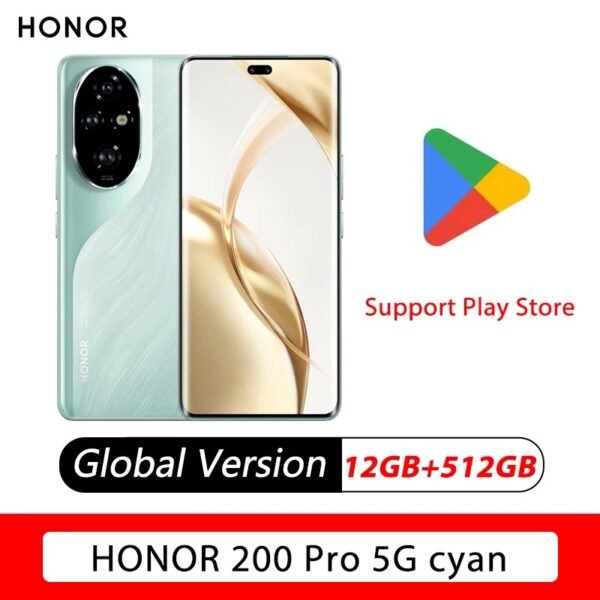 New Original Global Version Huawei Honor 200 Pro Snapdragon 8s Gen 3 6.78'' 120Hz AMOLED 50MP 5200mAh 100W NFC HONOR - Image 8